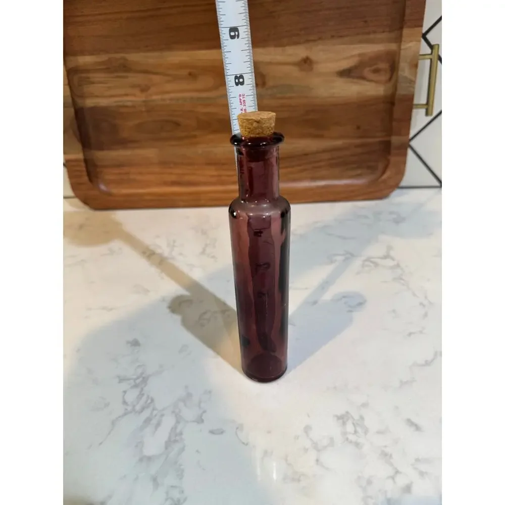 Vintage tall purple